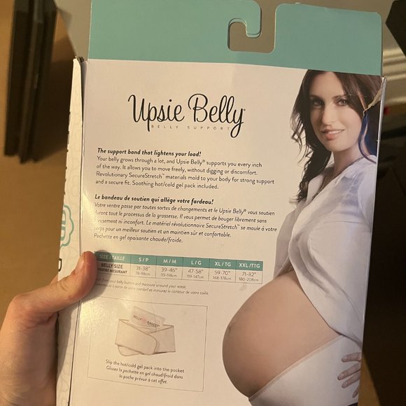 Belly Bandit Upsie Belly Support- Black, Size Small - Picture 3 of 3